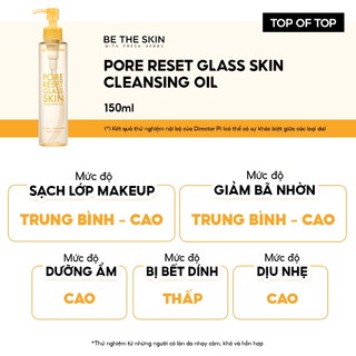 Combo Làm Sạch & hỗ trợ giảm mụn đầu đen, bã nhờn BETHESKIN (Gel tẩy tế bào chết 100g + Dầu tẩy trang Be The Skin 150ml)