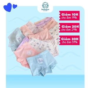 Set 3 quần chip đùi Teengo bé gái kuromi, chất cotton cao cấp mềm mịn thoáng mát - Boonana