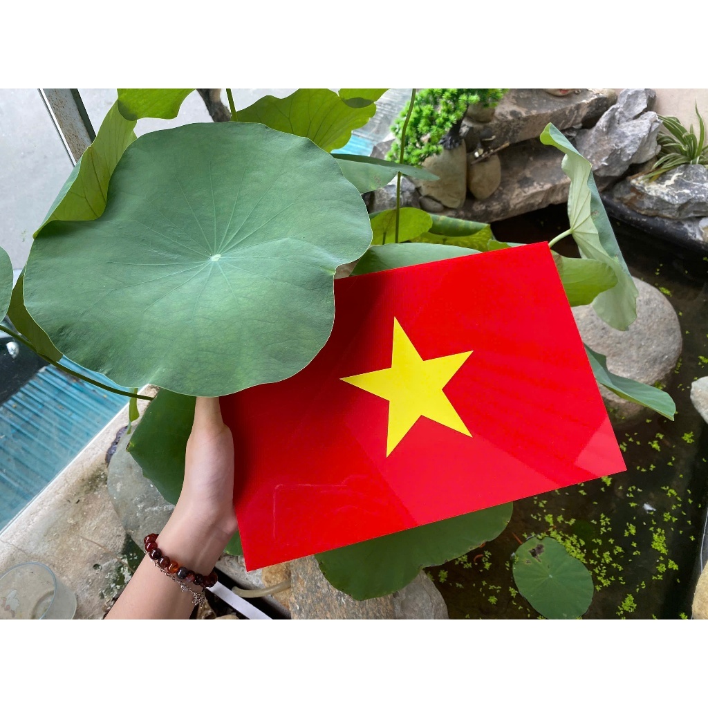 [Sẵn Đủ Size] Cờ Việt Nam - Cờ Đảng Mica Alu Chất Lượng Siêu Bền Sắc Nét Đủ Size Theo Yêu Cầu