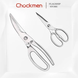Kéo Đa Năng KINSGEM by Chockmen Kéo Cắt Gà Nguyên Khối Kéo Cộng Lực Cắt Xương Vịt Kéo Inox Nhà Bếp Xuất Đức