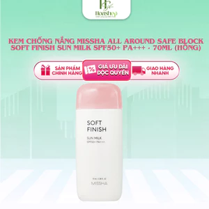 Kem chống nắng Miss.ha All-Around Safe Block Soft Finish Sun Milk SPF50+/PA+++ 70ml