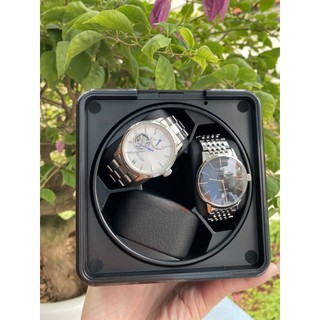 Tủ Hộp Đựng Đồng Hồ Cơ 3 Xoay Chính Hãng Cao Cấp - Hộp Lắc Lên Cót Đồng Hồ Winder Watch