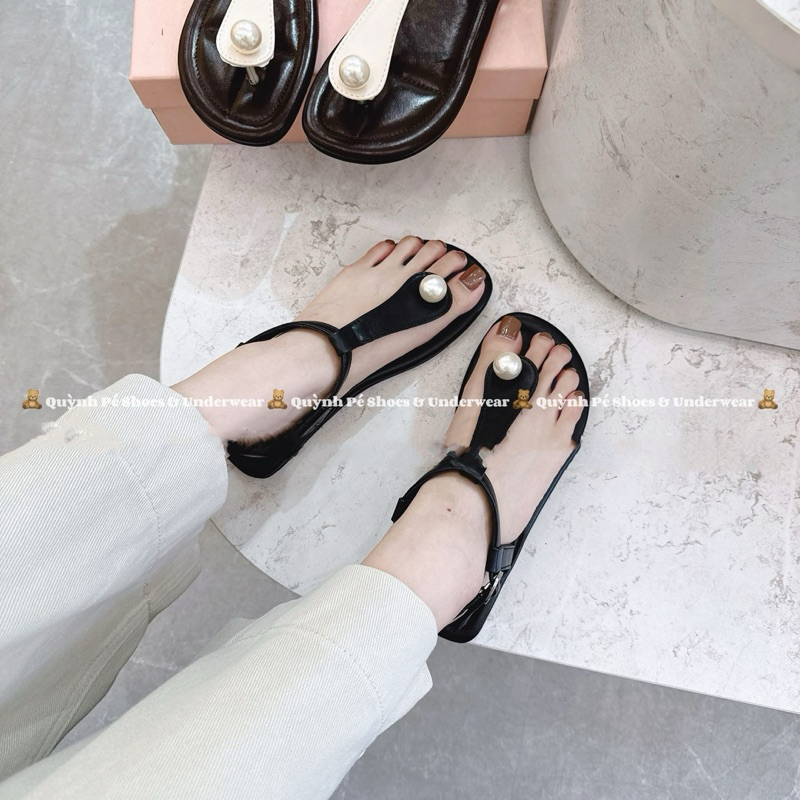 SANDAL SỎ NGÓN ĐÍNH NGỌC HÀNG QC FULLBOX