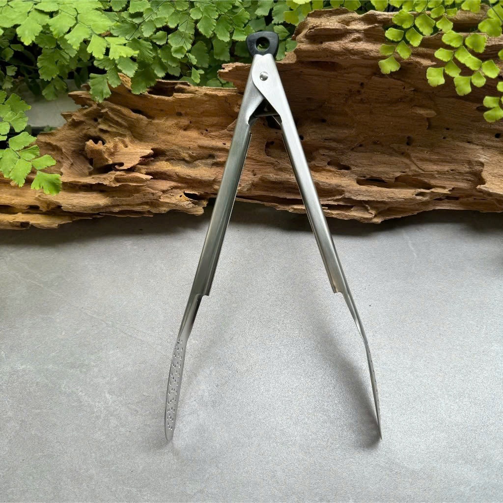 Kẹp Inox CHOCKMEN 30cm Inox 304 Kẹp Gắp Thức Ăn Gắp Đồ Nướng Kẹp Thịt Kẹp Gắp Đồ Chiên Dụng Cụ Bếp