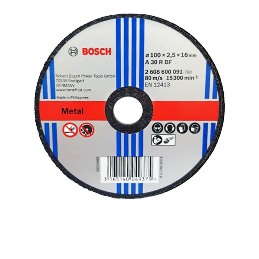 Ảnh Đá cắt sắt Bosch 2608600091 100x2.5x16mm 2