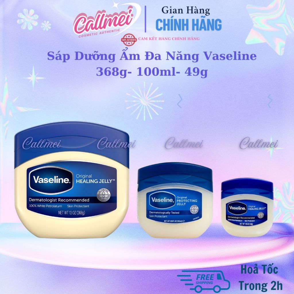 VASELINE Dưỡng Ẩm Đa Năng Thân Original Healing Jelly 100% White ...