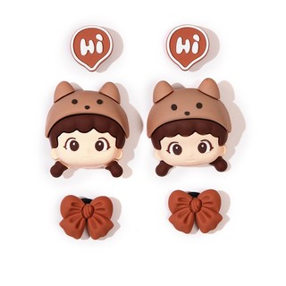 Charm gắn dép cross (có sẵn nút gắn đế),chất liệu nhựa cứng