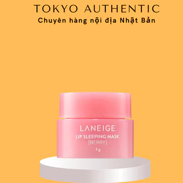 Mặt nạ ngủ ủ môi Laneige 3G cấp ẩm làm mềm môi giúp giảm thâm môi mini