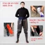 {CÓ TÚI} Ủng quần lội nước màu nâu đến bụng size 35-46, ủng câu cá, ủng đi mưa
