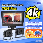 Camera hành trình xe tải  HCCAM TR05 Plus, ghi hình 2 mắt cam sắc nét, chống nước, có hồng ngoại, tích hợp cam lùi — ảnh 2