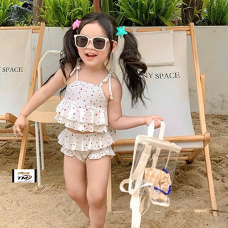 10-20kg Bộ bơi bèo chấm bi 2ct HB cho bé gái