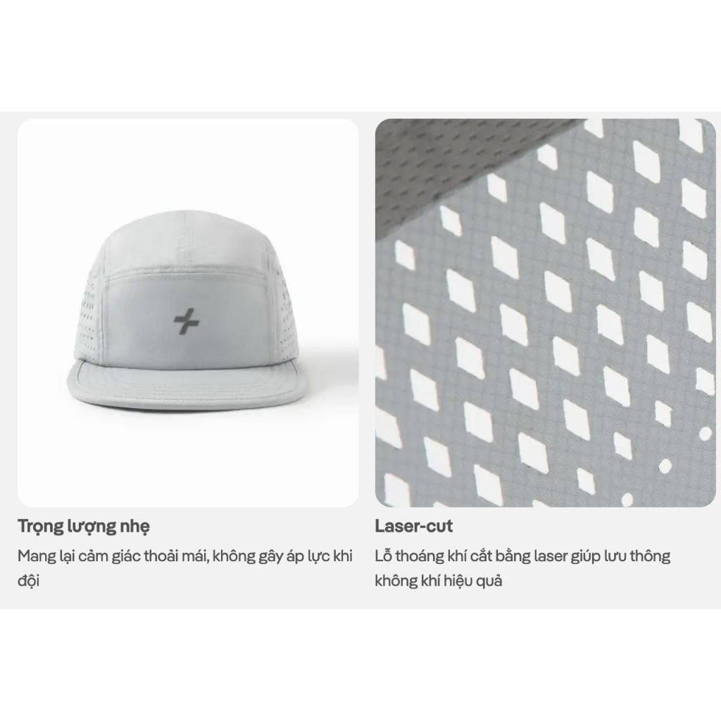 [MUA 4 GIẢM 20%]Mũ lưỡi trai chạy bộ unisex chơi thể thao, hoạt động ngoài ngời thoáng mát Coolmate