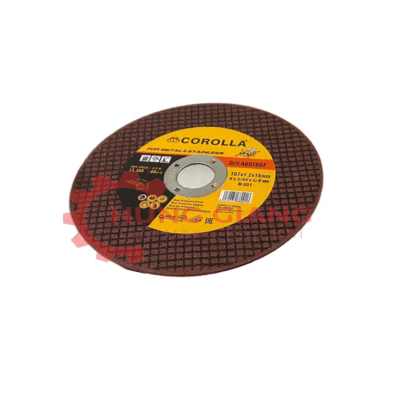 Hộp 100 viên Đá Cắt Sắt, Inox Corolla 1 tấc Hàng Loại 1
