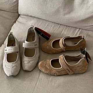Giày lười slipon quai dán thời trang nữ cao cấp mùa hè có bigsize màu nâu quai dán êm nhẹ , sneaker thể thao