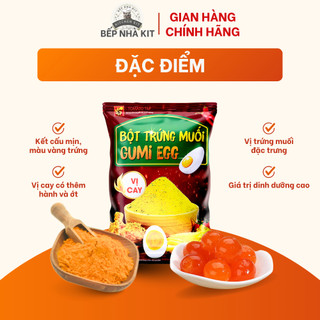 Combo 5 Gói 100g Bột Trứng Muối Lòng Đỏ Tomato T&P, Bột Làm Bánh Bao Trứng Chảy, Sốt Trứng Muối
