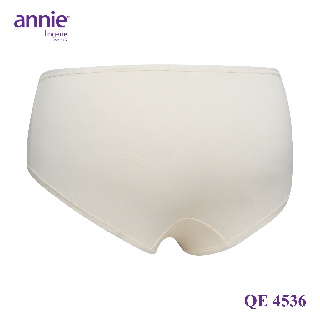 Quần lót nữ trơn thun lạnh, lưng cao, form lớn signature annie 4536 ôm sát cơ thể,mềm mịn,thoáng mát