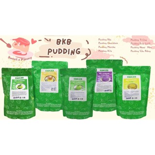 BỘT PUDDING BKB CÁC VỊ túi 1kg nấu thạch pudding mềm mịn, thơm ngon, giá cost hợp lý