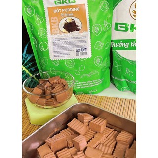 BỘT PUDDING BKB CÁC VỊ túi 1kg nấu thạch pudding mềm mịn, thơm ngon, giá cost hợp lý