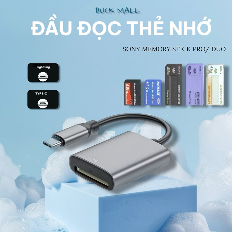 Đầu đọc thẻ nhớ MS Memory Stick Pro, Memory Stick Pro Duo cho điện ...