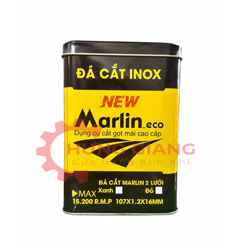 100 Viên Đá Cắt Inox,Kim Loại Marlin Siêu Ngọt, Không Bụi Chuyên Dụng