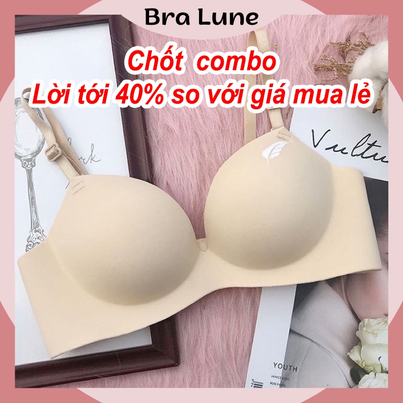 Áo ngực nữ đúc su trơn nâng ngực BRALUNE, áo lót nữ không gọng đệm mút bàn tay chống xệ mã ANM-62 | BigBuy360 - bigbuy360.vn