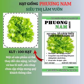 0.5 Gram - Hạt Giống Xà Lách Thủy Tinh Khổng Lồ Phương Nam