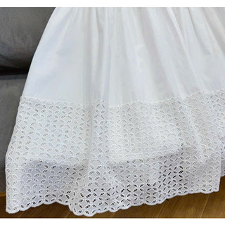 [B&G] Đầm váy trắng thêu tinh tế bé dự tiệc đi chơi sang chảnh cho bé gái từ 9-40kg (1-10 tuổi)