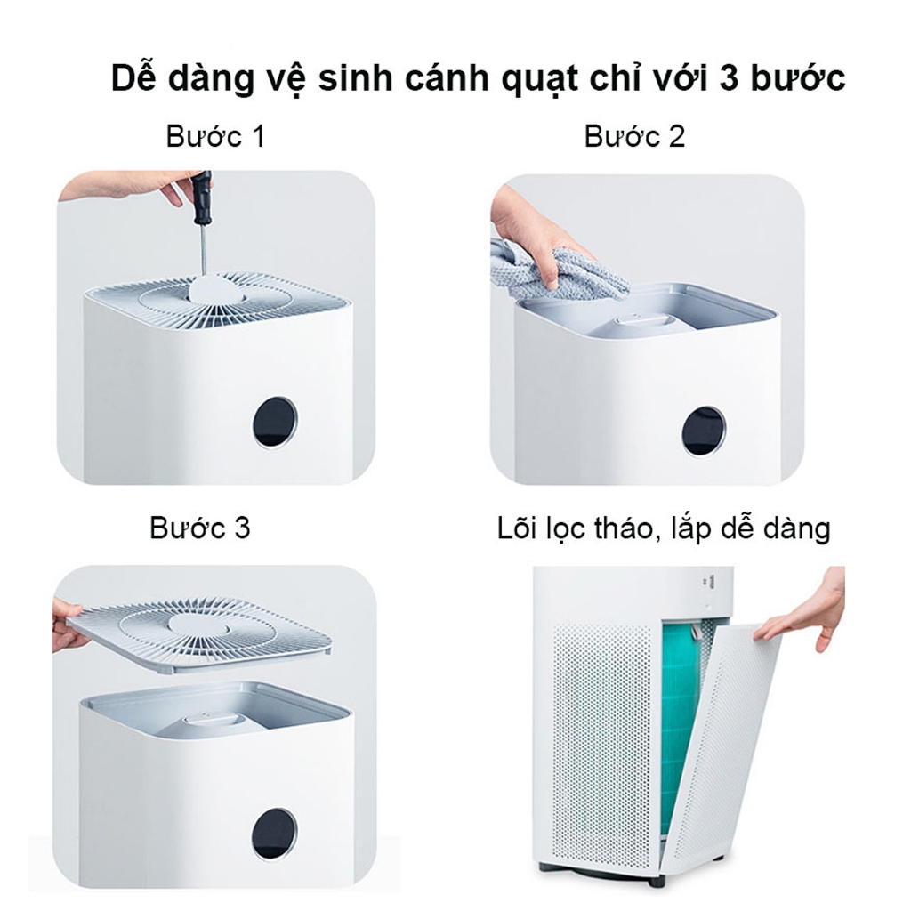 Ảnh Máy Lọc Không Khí Xiaomi Mi Air Purifier Series 4 Compact/ 4 Lite/ Gen 4/ 4 Pro - Bảo hành chính hãng 12 Tháng 2