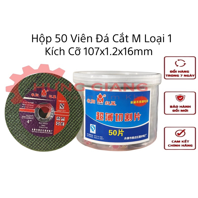 50 Viên Đá Cắt Hiệu M phi100 Chính Hãng Cắt Ngọt Không Bụi