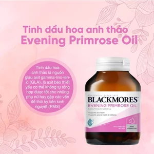 Tinh dầu hoa anh thảo Blackmores evening primrose oil 1000mg 125 viên - 190viên