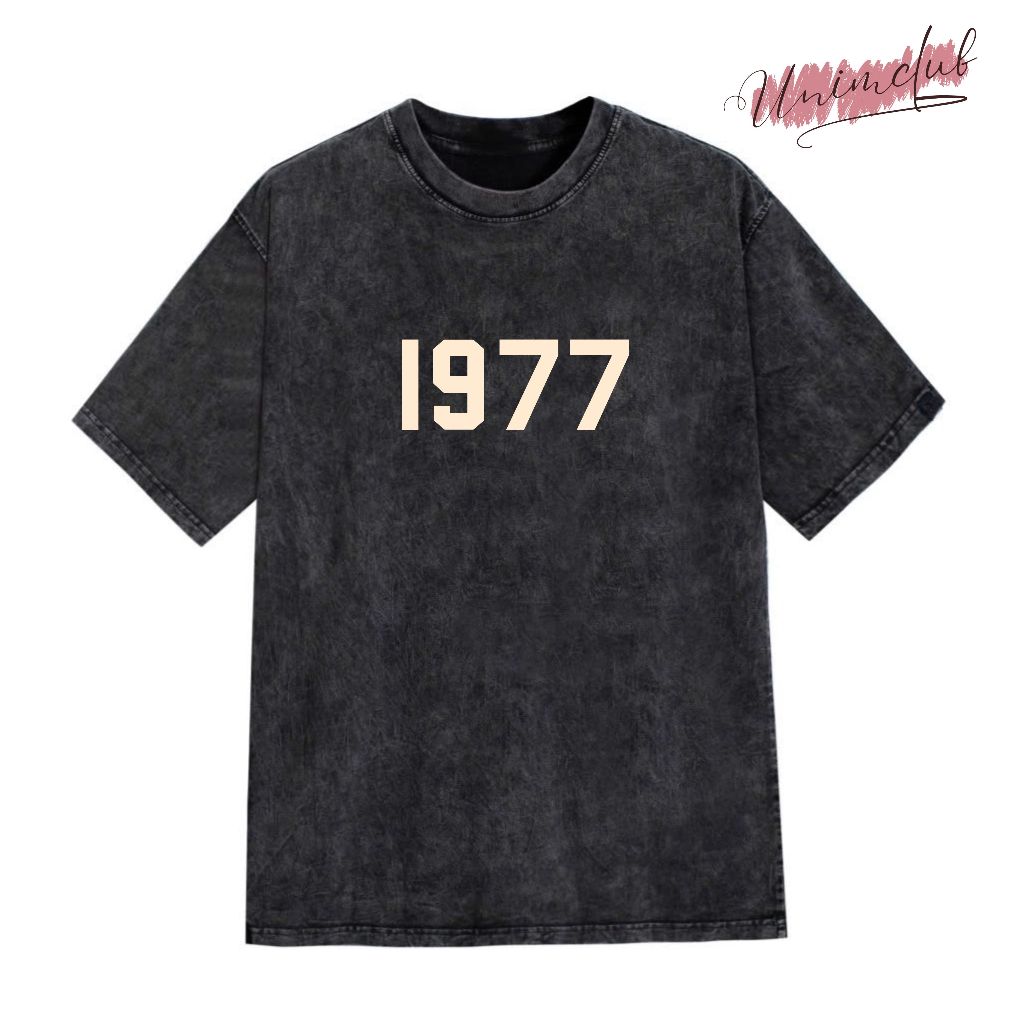 [Hình In Cao Su Nổi 2 Mặt] Áo Thun ESSENTIALS 1977 In Cao Su Nổi 2 MẶT Cao Cấp Phong Cách Streetwear Y2K AP221