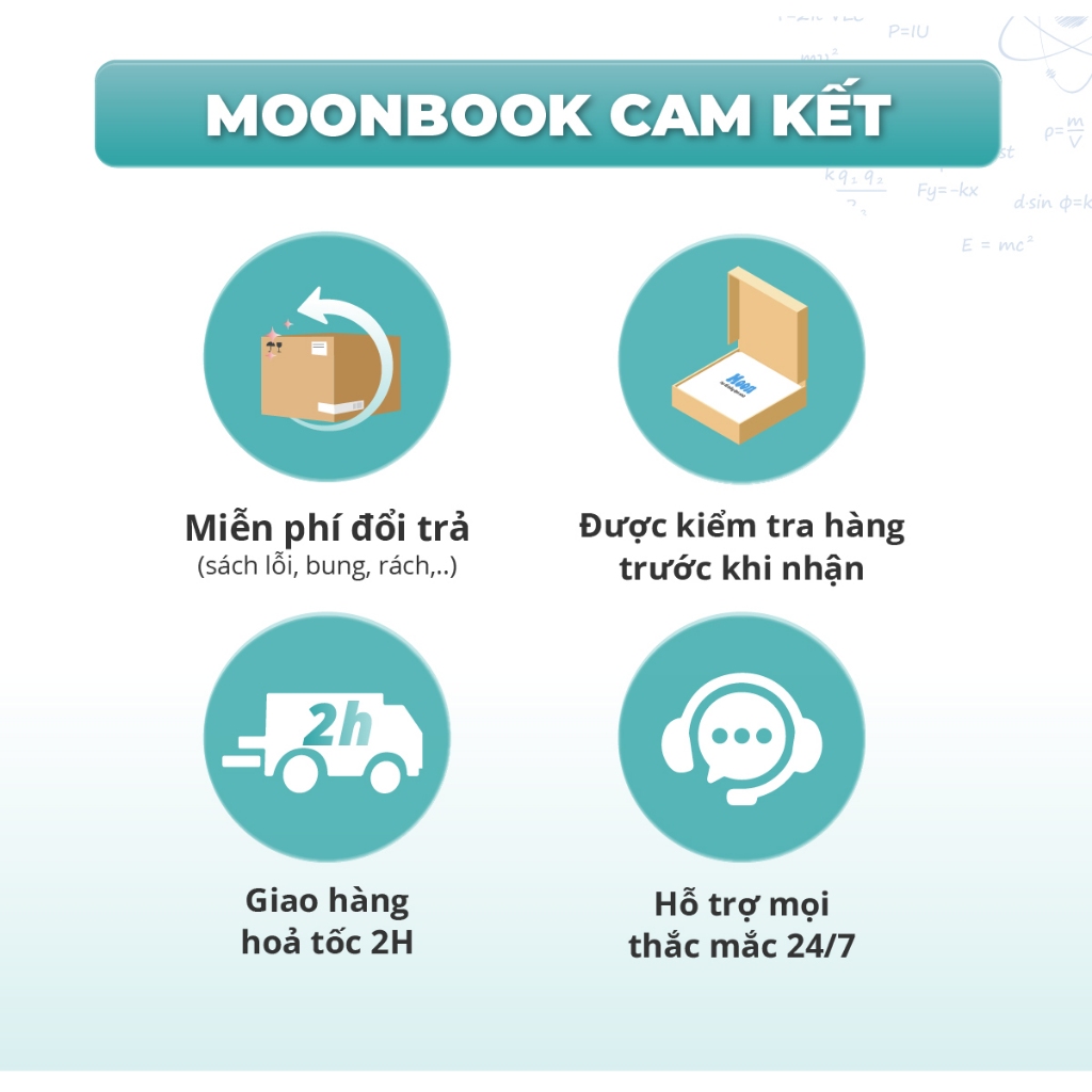Ảnh Sách lý thuyết trọng tâm ôn thi THPT luyện thi đánh giá năng lực môn vật lý - Moonbook THCS 4