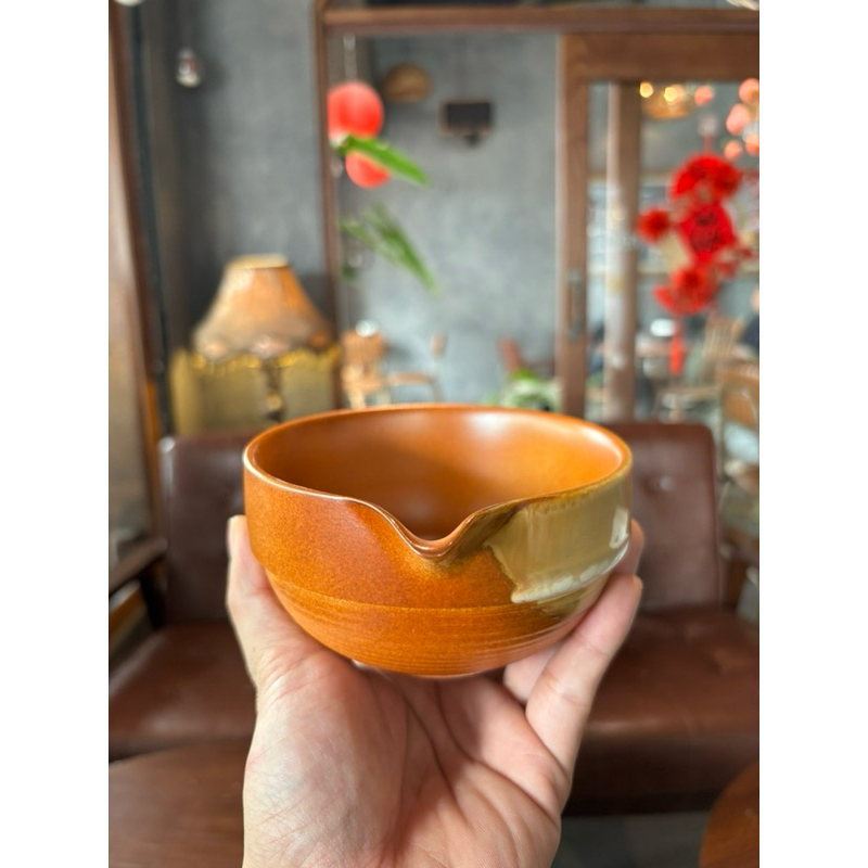 [ HOẢ TỐC ]Set Matcha thủ công Nhật Bản 5 món cao cấp (Màu nâu men cổ )