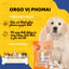 Xương gặm Orgo/Inu Fonti sạch răng, thơm miệng, bổ sung canxi tránh thói quen gặm đồ cho chó 100gr
