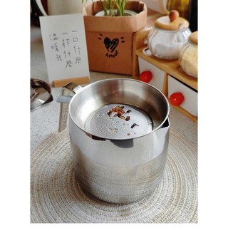 Ca Inox Chockmen Đựng Dầu Thừa 1.5L CKM98, Ca Đong Rót Inox Có Vạch Chia