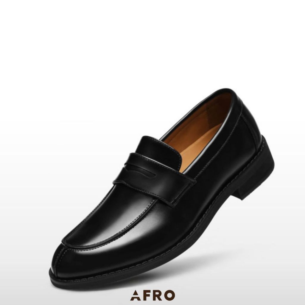 Giày loafer nam da bóng Hàn Quốc 10904