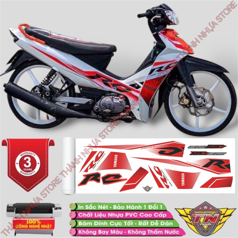 Tem RC 2019 Sirius - Tem rời dán Sirius RC 3 lớp cao cấp