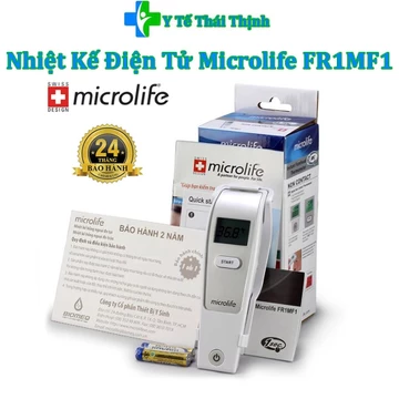 Nhiệt Kế Điện Tử Microlife FR1MF1 Đo Trán, Nhiệt Độ Ngoài Trời Bảo Hành 2 Năm