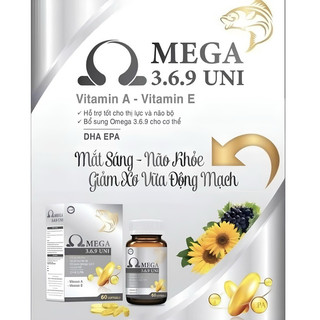 [✅Chính hãng]Viên uống bổ sung Omega 3, DHA, EPA cải thiện thị lực, phát triển não bộ phụ nữ, trẻ em