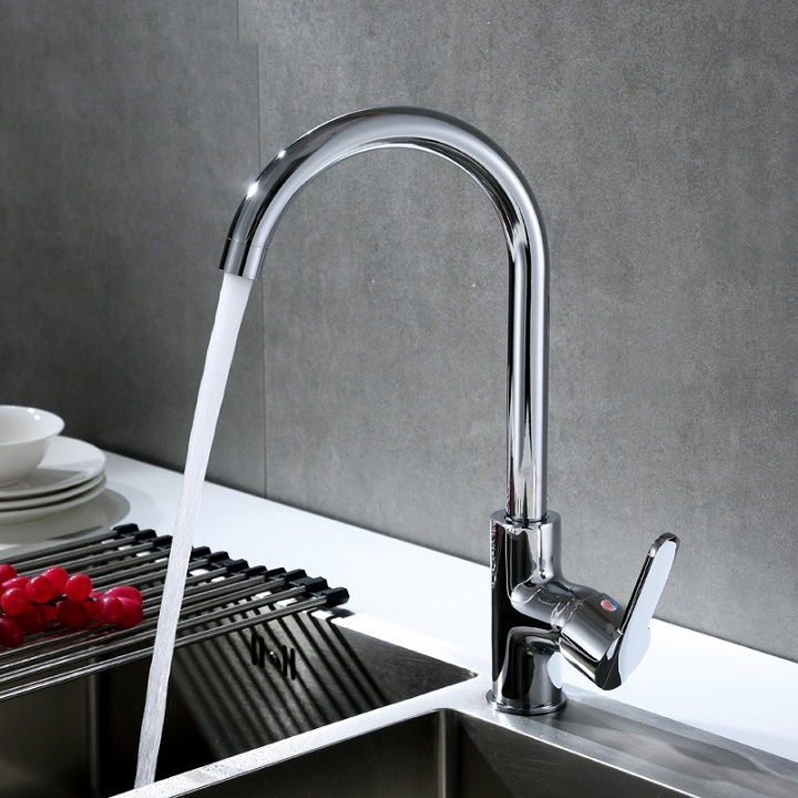 Vòi rửa bát nóng lạnh cao cấp GIORMANI VRB26 - tặng đôi dây cấp nước inox