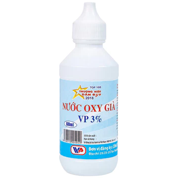 5 chai oxy già-cồn 60ml rửa vết thương