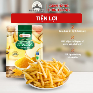 Combo 2 Gói Bột Phô Mai Ngọt Tomato T&P Lắc Khoai Tây Chiên, Bột Phô Mai Hàn Quốc Rắc Gà Rán