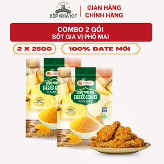 Combo 2 Gói Bột Phô Mai Ngọt Tomato T&P Lắc Khoai Tây Chiên, Bột Phô Mai Hàn Quốc Rắc Gà Rán