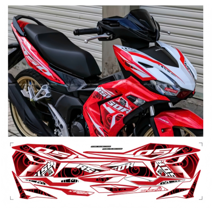 tem rời winner x v3 cao cấp chất liệu in 3 lớp chống nước không phai màu nhãn dán decal.