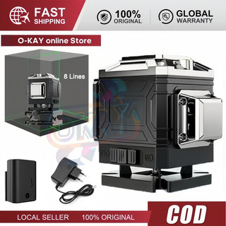 Máy cân bằng laser 8 tia – Đèn LED siêu sáng, tự động cân bằng, dùng ngoài trời