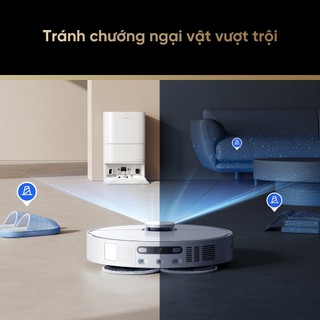 TẶNG CHỔI TRICUT Robot Hút Bụi Lau Nhà Dreame D20 Ultra Tự Động Giặt Sấy Giẻ Lực Hút 13k Pa Bảo Hành 24 Tháng