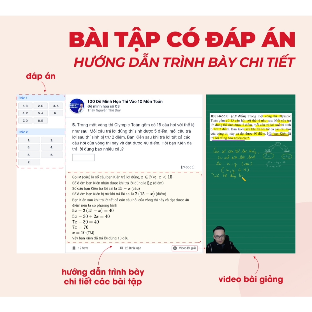 Ảnh Sách Cấp tốc luyện thi vào 10 cho 2k10  - Tổng ôn cấp tốc môn toán  - Sach ID 1