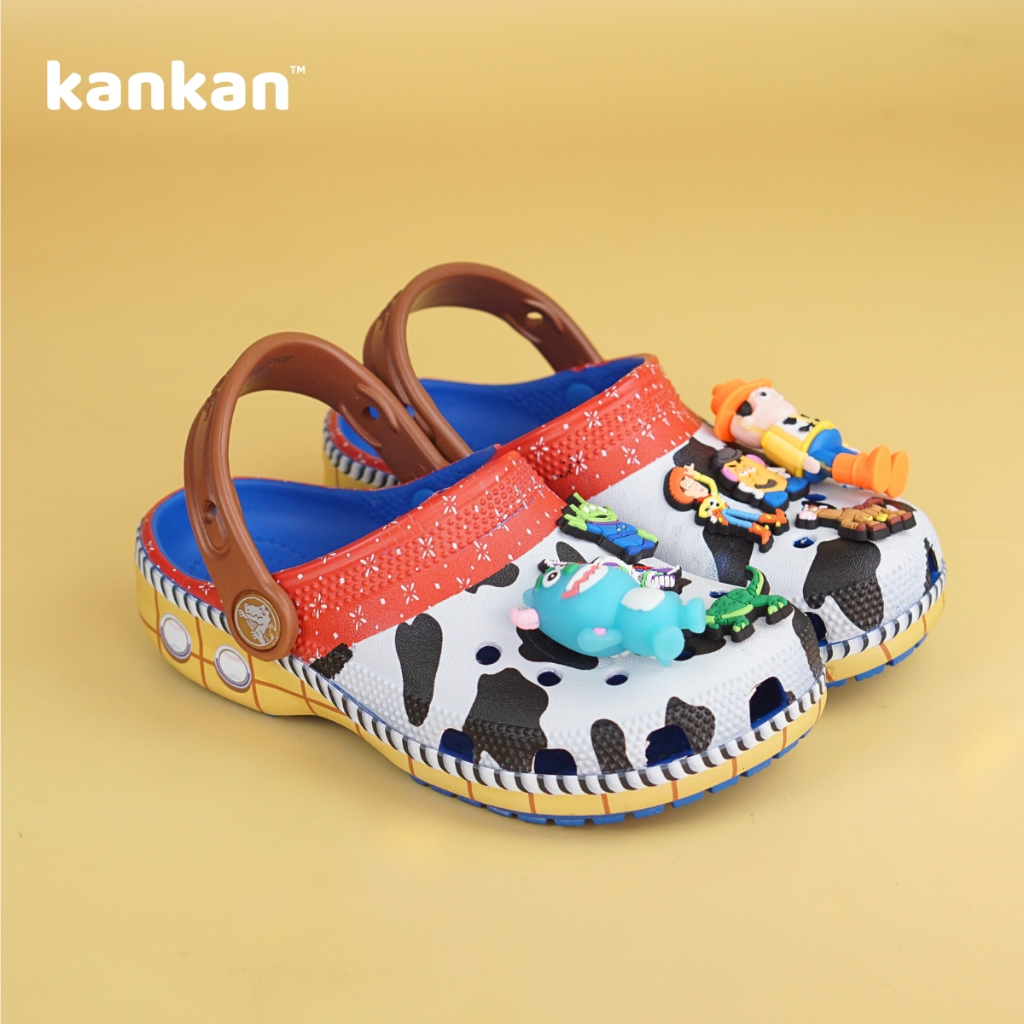 [Bản Cao Cấp] Dép Sục Cross Cho Bé Trai KanKanStore Sục Trẻ Em Đã Bao Gồm Sticker ToyStory KA33