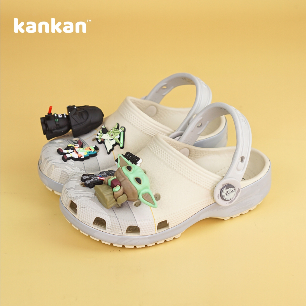 [Bản Cao Cấp] Dép Sục Cross Cho Bé Trai KanKanStore Sục Trẻ Em Đã Bao Gồm Sticker StarWar KA35
