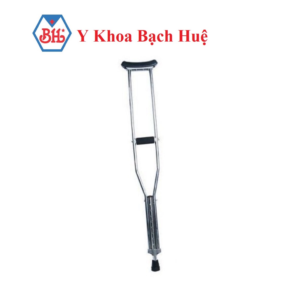 Nạng chống nách inox hổ trợ tập đi. Nạng inox  là dụng cụ hỗ trợ người khuyết tật được nhiều người tin dùng